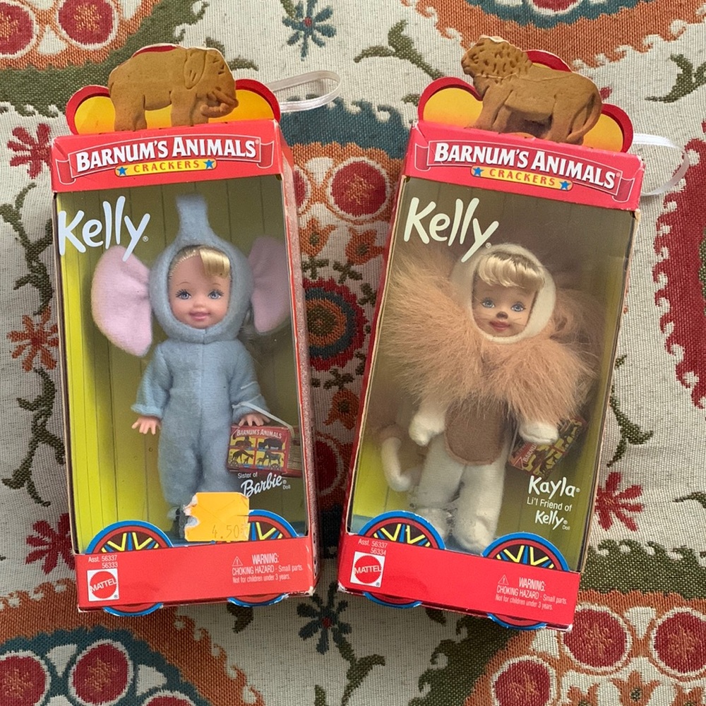 Barnum’s Animals Kelly dolls